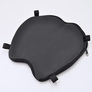 AIRHAWK 11 x 11 Cruiser R Small Motorcycle Seat Cushion - Lightweight Portable Inflatable Multi-Cell Air Pad with Breathable Spacer Mesh Cover