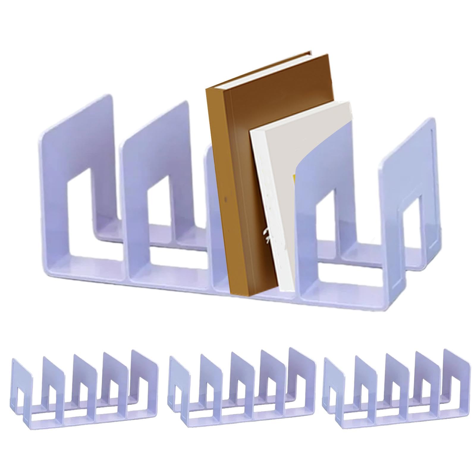 Trieur de fichiers de bureau en acrylique avec 4 compartiments