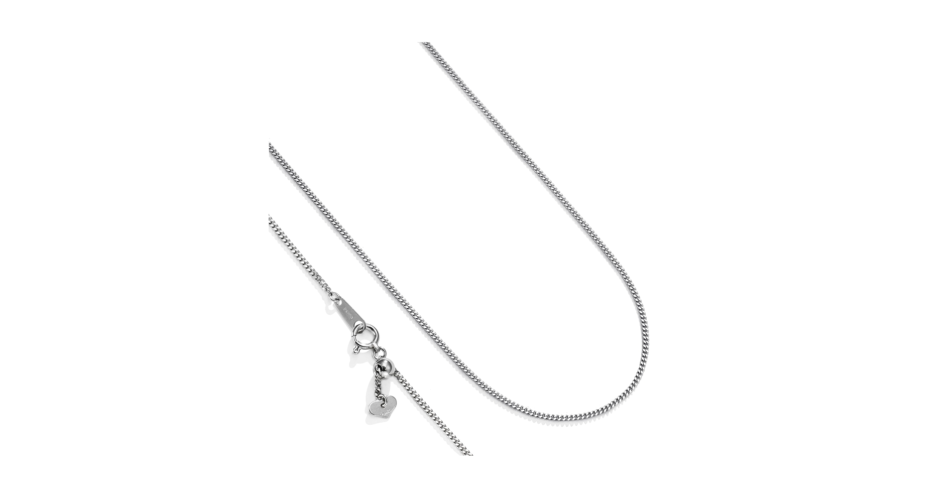 プラチナ ネックレス チェーン 喜平 2g TRIDEA JEWELRY プラチナ 喜平 ネックレス 7.5g 45cm 2面 幅1.9