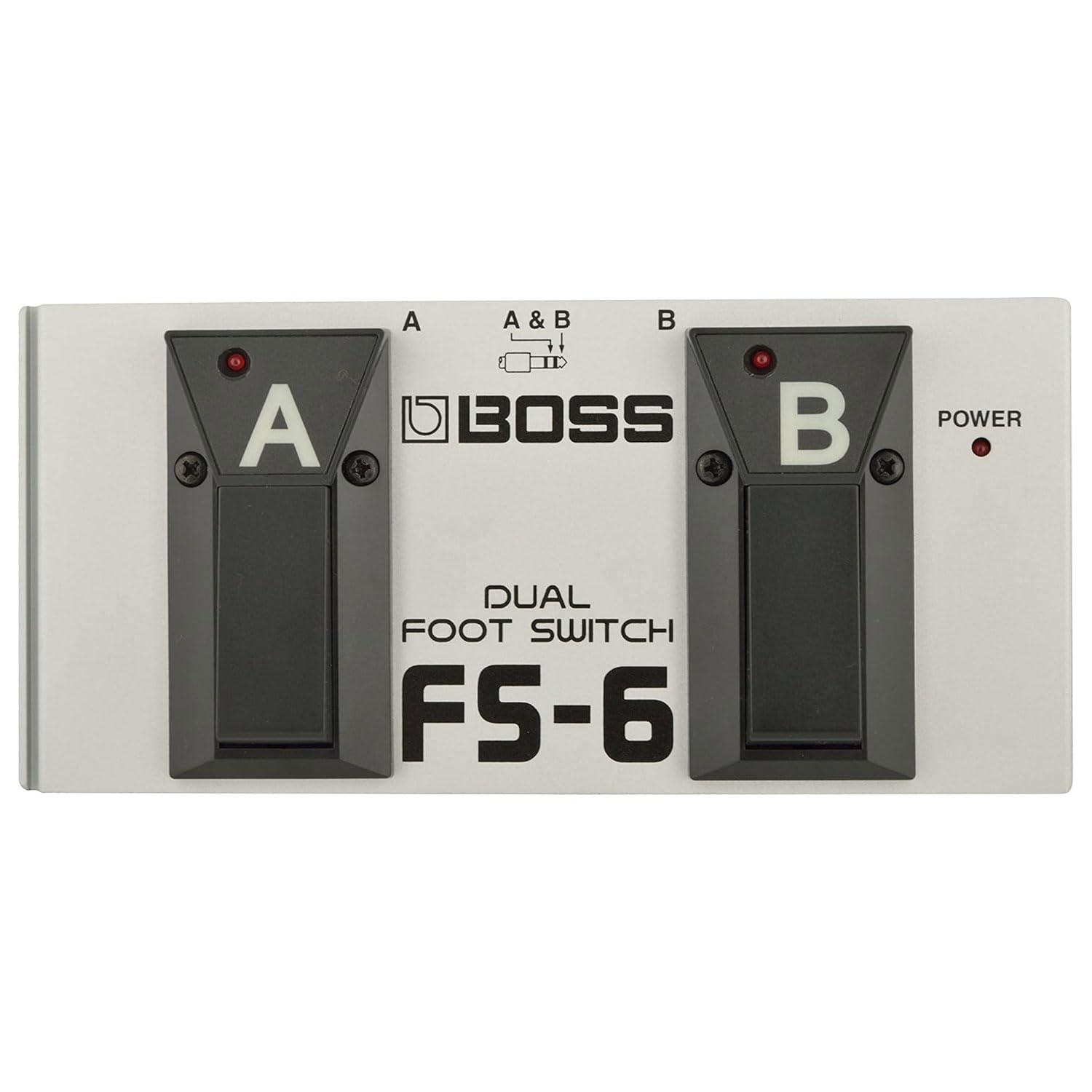 Boss Doppelfußschalter FS-6 Dual Foot Switch mit keepdrum Klinkenkabel