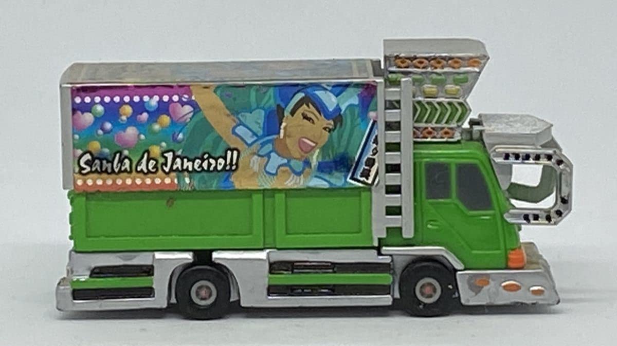 Amazon | カプセル 爆走トラッカー 中型 箱車 グリーン 緑 デコトラ