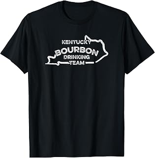 Kentucky Bourbon Drinking Team State - Whiskey Lover T-Shirt
