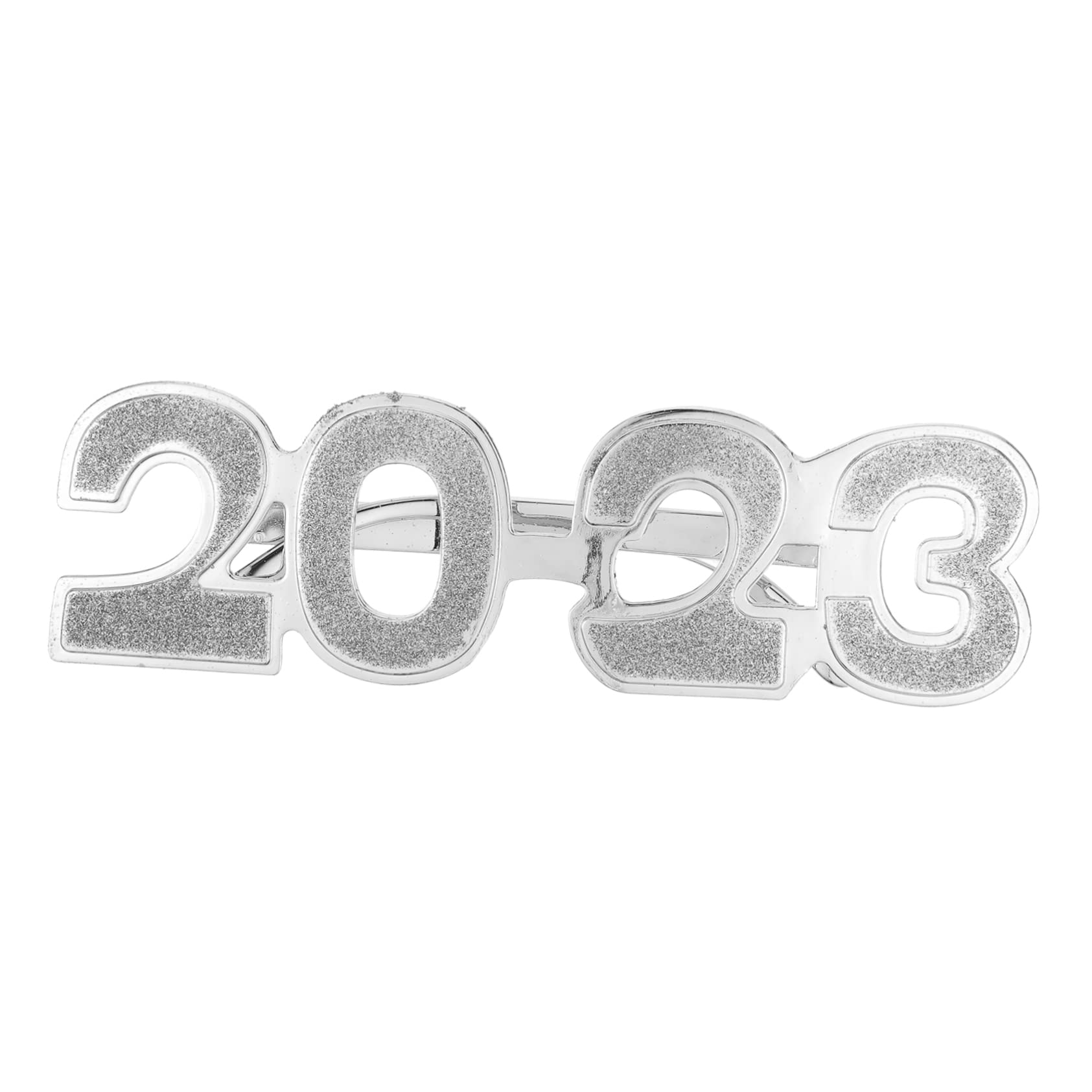 IMIKEYA 1 Pair New Year Photo Glasses LED Men Trendy Rave Holidays Glasses New Year Glasses 2023 Eyeglasses New Year Eyeglasses New Year Party Glasses 2023 Designed Glasses Blue Silver