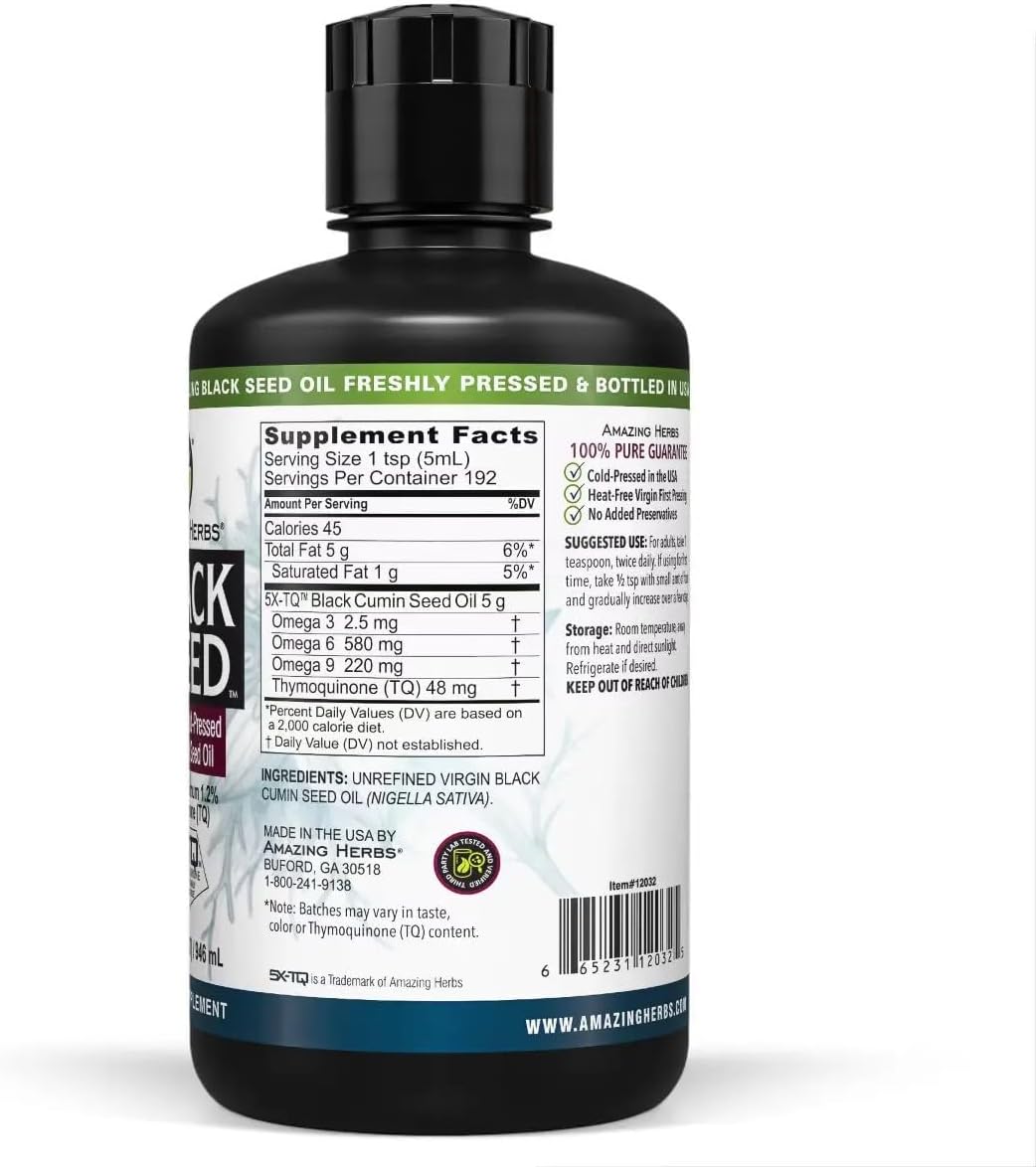 Black Seed Black Seed Oil Premium 32 Fz