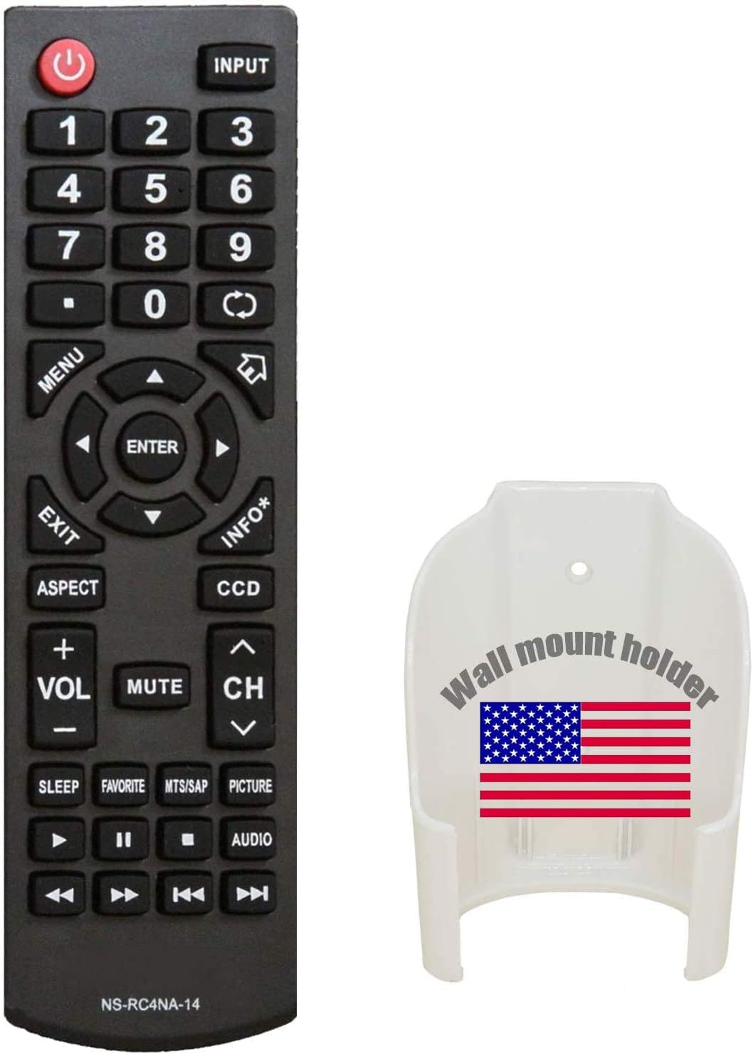 DXRC02A12 Replacement Remote Control fit for Dynex TV DX