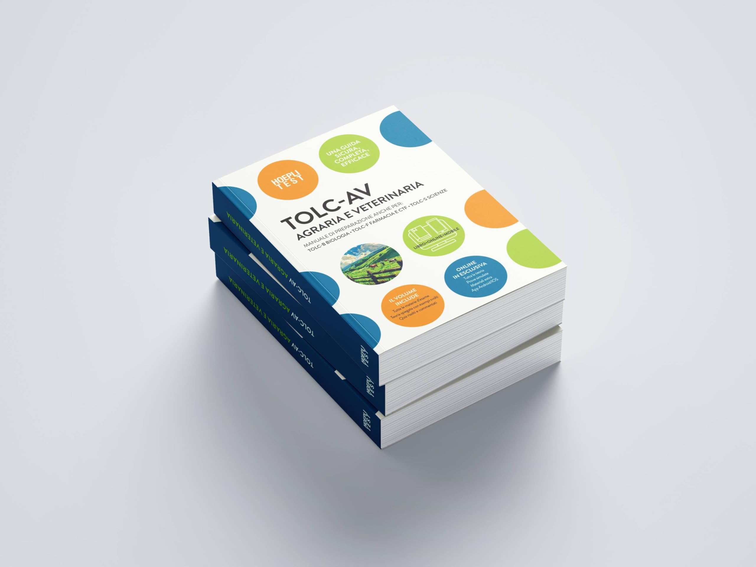 TOLC-AV Agraria e Veterinaria. Manuale di preparazione anche per: TOLC-B Biologia, TOLC-F Farmacia e CTF - TOLC-S Scienze. Con espansione online