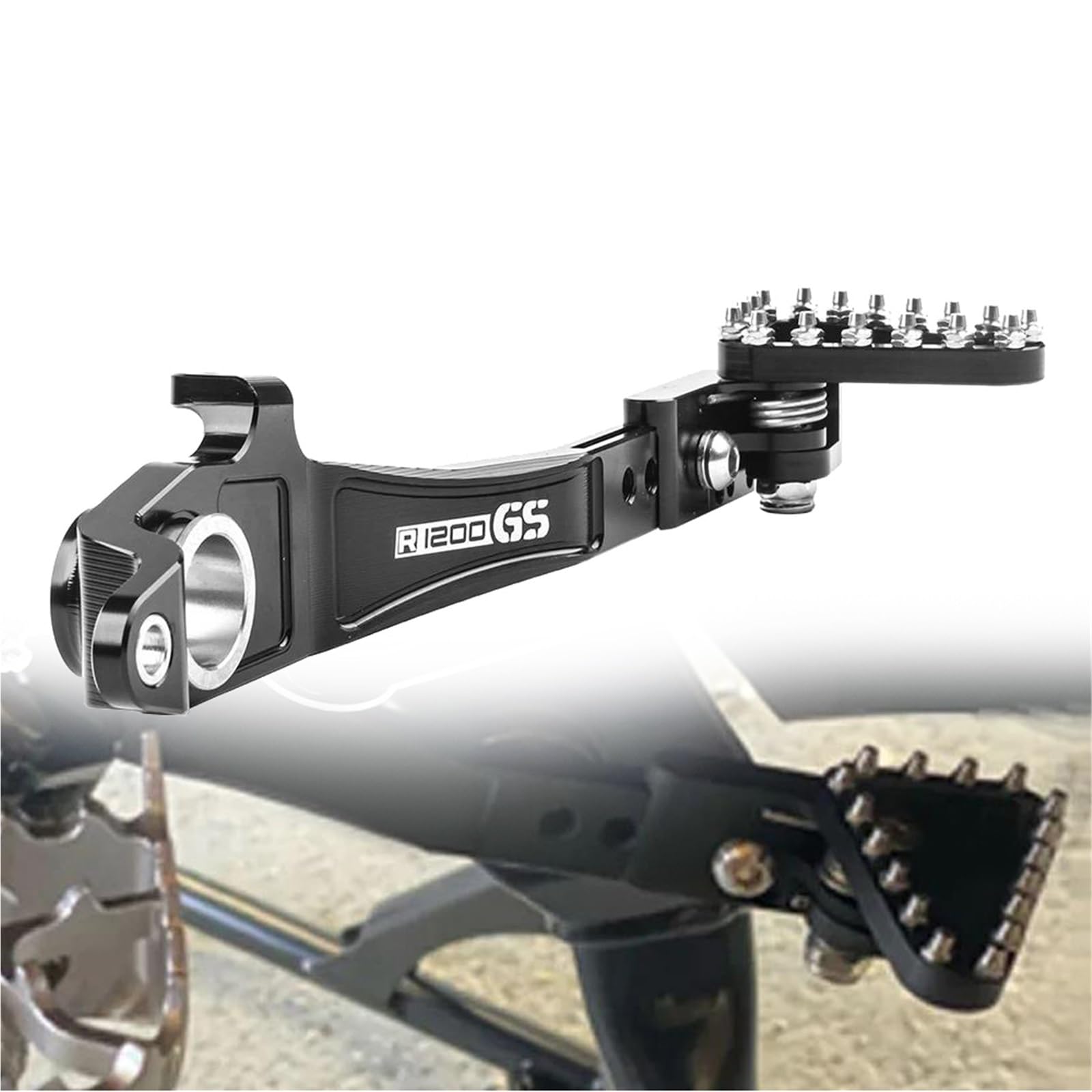 Levier de frein arrière R1200GS LC réglable pour éviter la casse en enduro