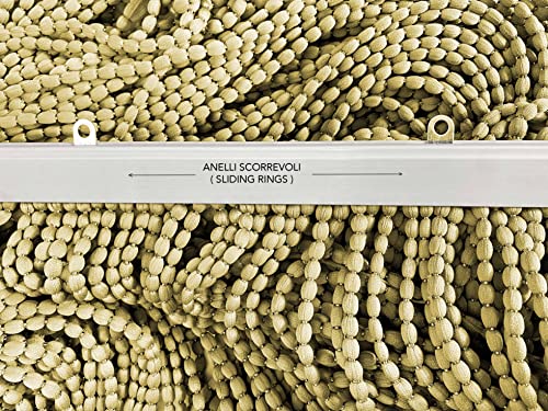 Tenda Mariel © SOFFICE a Perline in Stoffa Morbida...