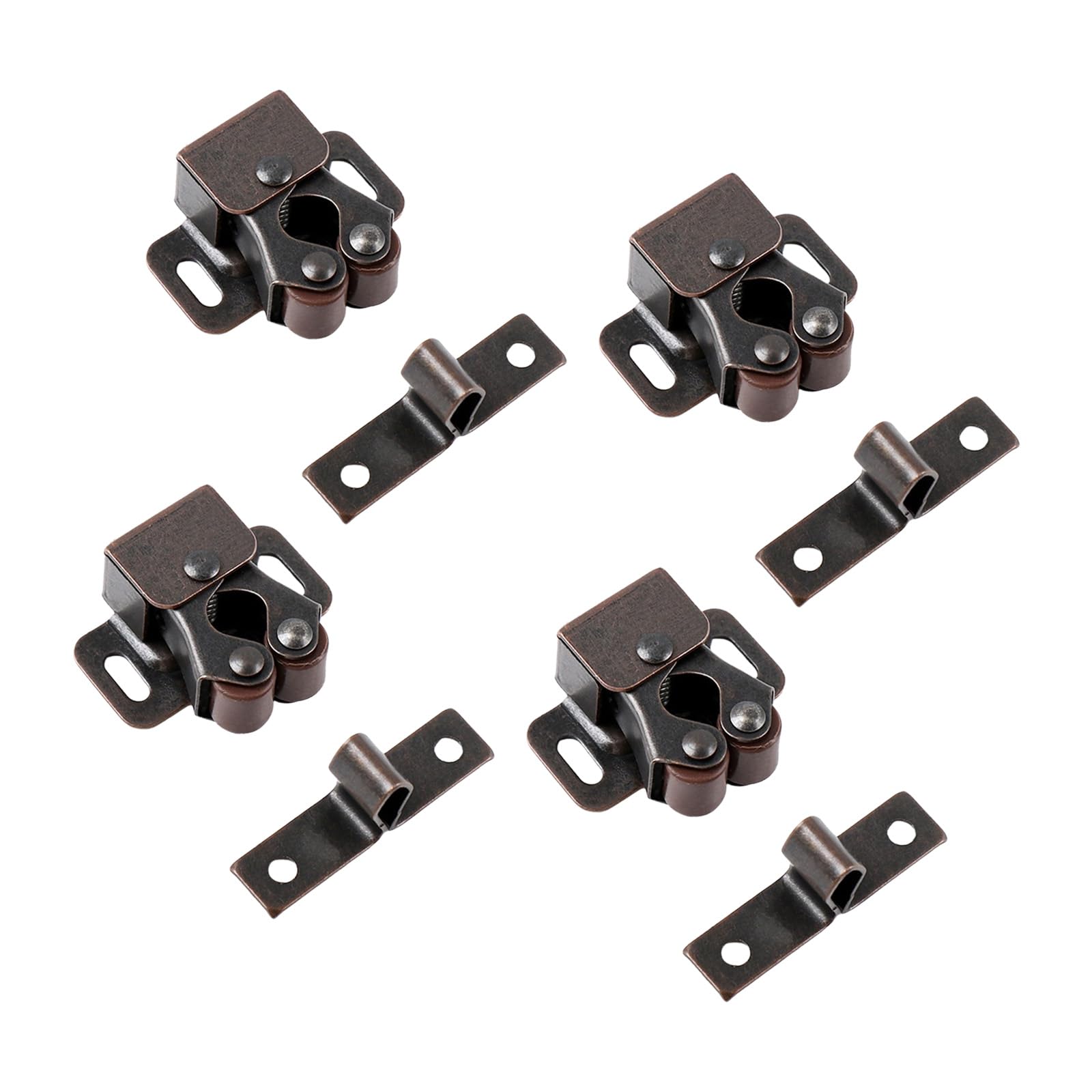 Durable Cabinet Door Clamp with Quiet Closing Mechanism for Wardrobe Closet Hardware Accessories Durable Door Latch
