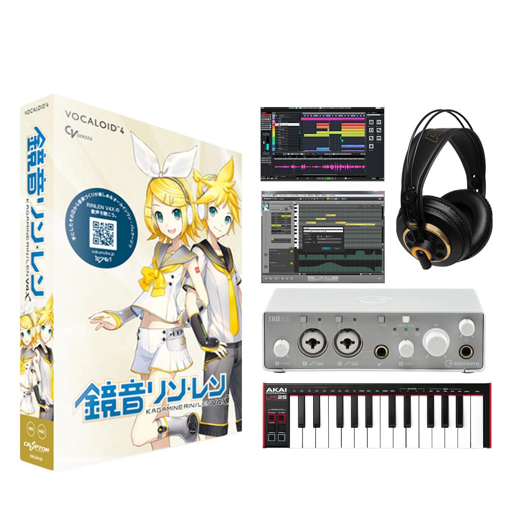 D.A. technology DATEKEN ボカロ　ボーカロイド　セット Amazon | CRYPTON MIKU V4XB ボカロ初心者スターターセット 英語