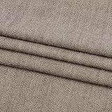 AHANDMAKER Tela de tweed de lino, 59 x 39 pulgadas, tela tejida de fibra y lana, tela de tweed de cheurón y espiga para manualidades, costura, vestido, bolso, abrigo, disfraces, accesorios, decoración