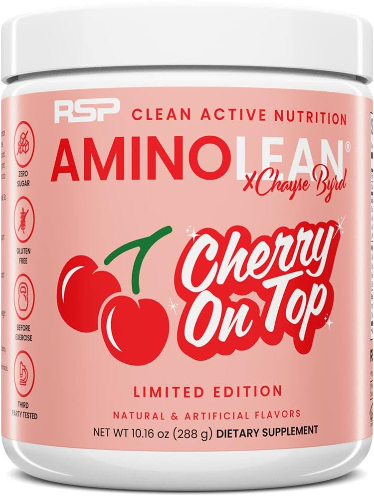 RSP NUTRITION AminoLean Pre Workout Powder, Amino Energy