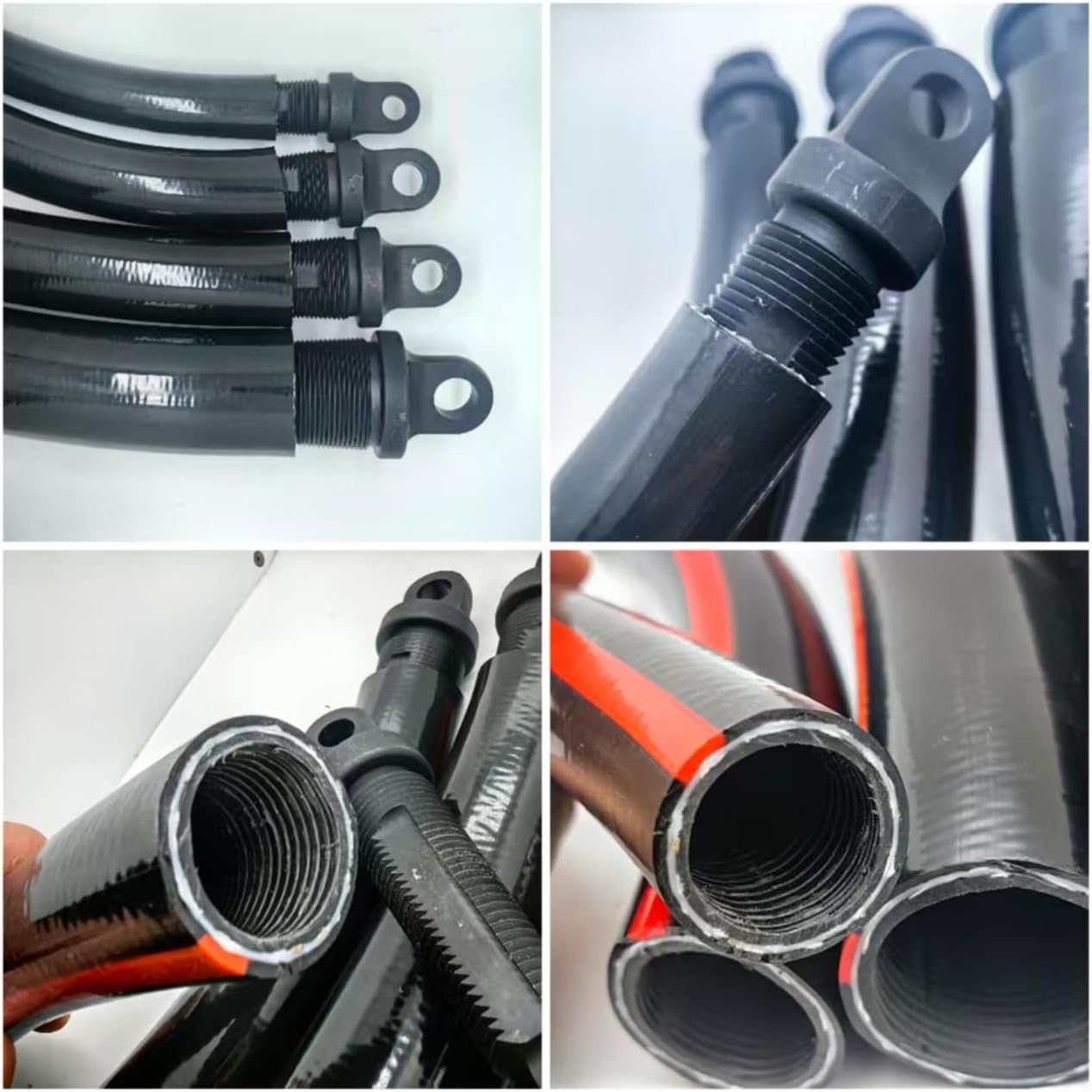 1 inch HDD Pipe-puller Carrot Carbon steel Innerduct Pulling Eye with Rear Lug for PE PVC Pipe Pulling Accessories (Grip Range 0.83″ - 1.48″)