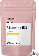 Vitamine B12 1000 µg, 60 Gélules Végétales - 2 Mois