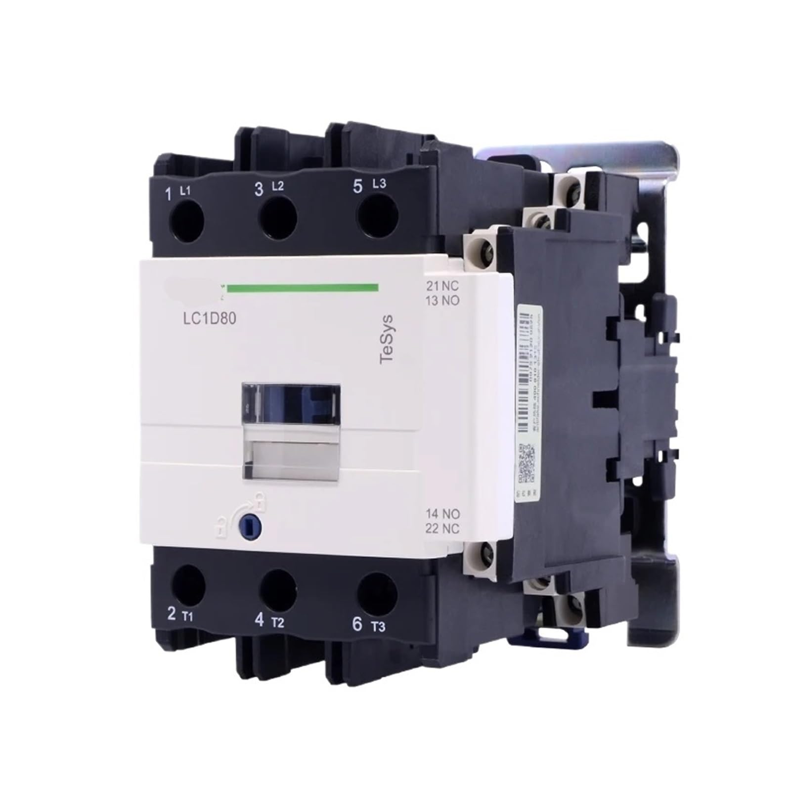 Contacteur AC LC1D80F7C ouvert fermé 80A triphasé bobine 48V 110V 220V 380V - 4