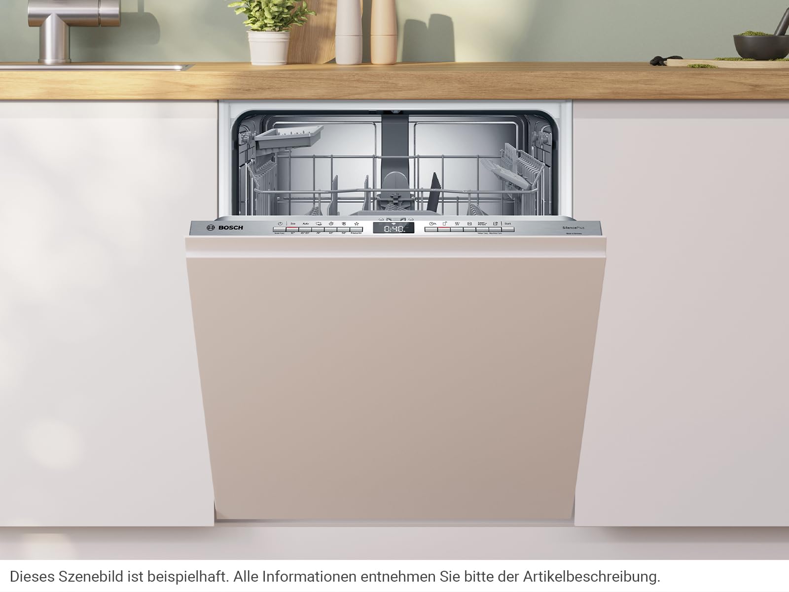 Bosch SMV4HBX07E Vollintegrierter Einbaugeschirrspüler