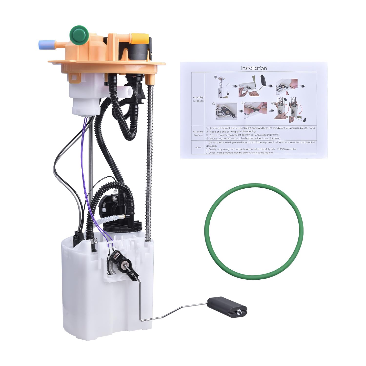 Farpida 68409160AE 68409160AB Fuel Pump Assembly Fits for 2019-2025 Ram 1500 3.6L 5.7L, Replace 68409160AE 68409160AB 68409160AC 68409160AD