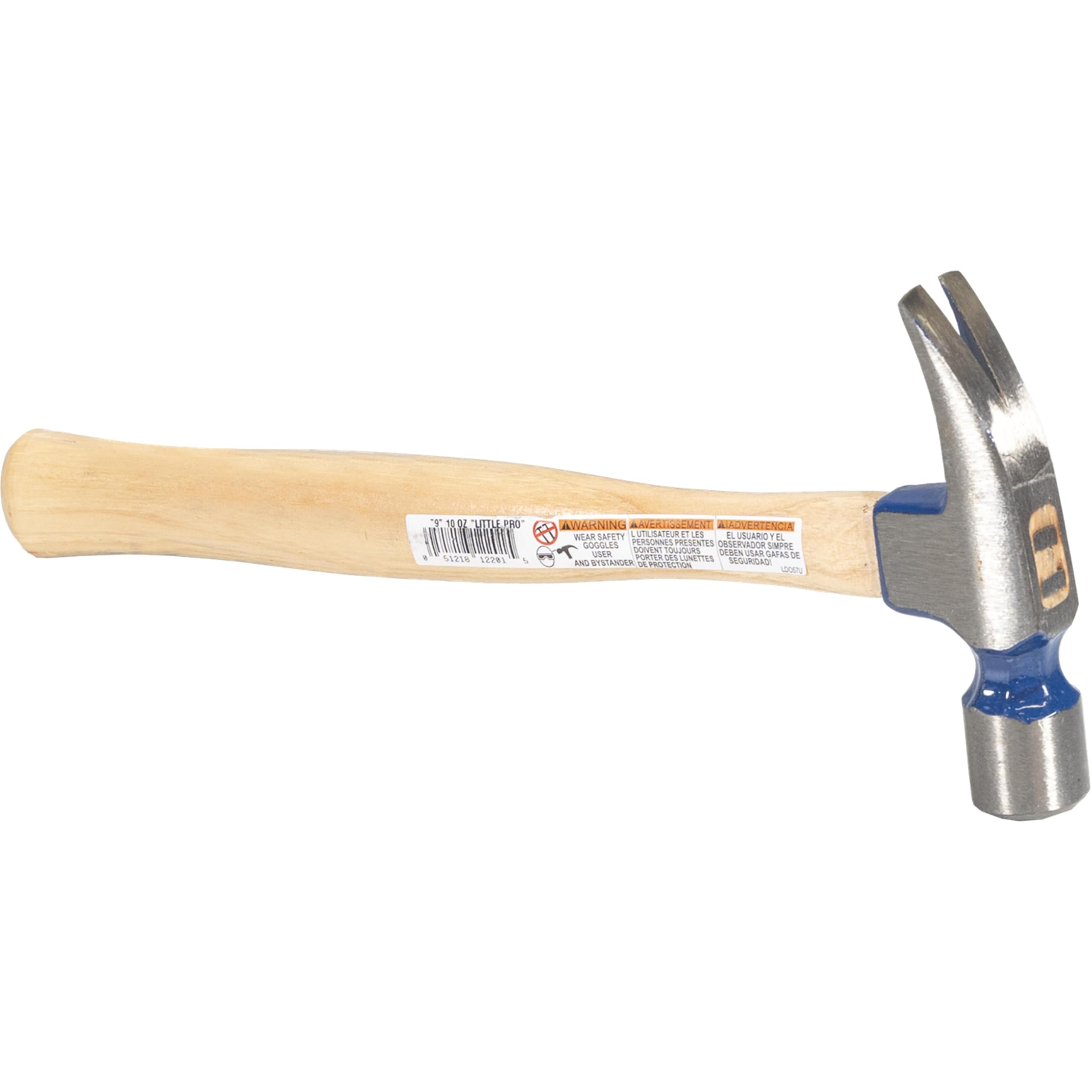 Vaughan 9 235 ml – inchlittle pro-inch profesional Rip martillo, boca lisa, mango de nogal blanco.