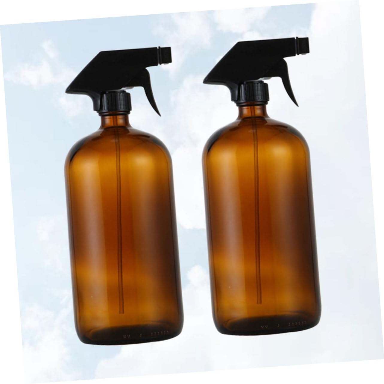 Braune Glas Sprühflaschen 500ml für Make Up und Hautpflege