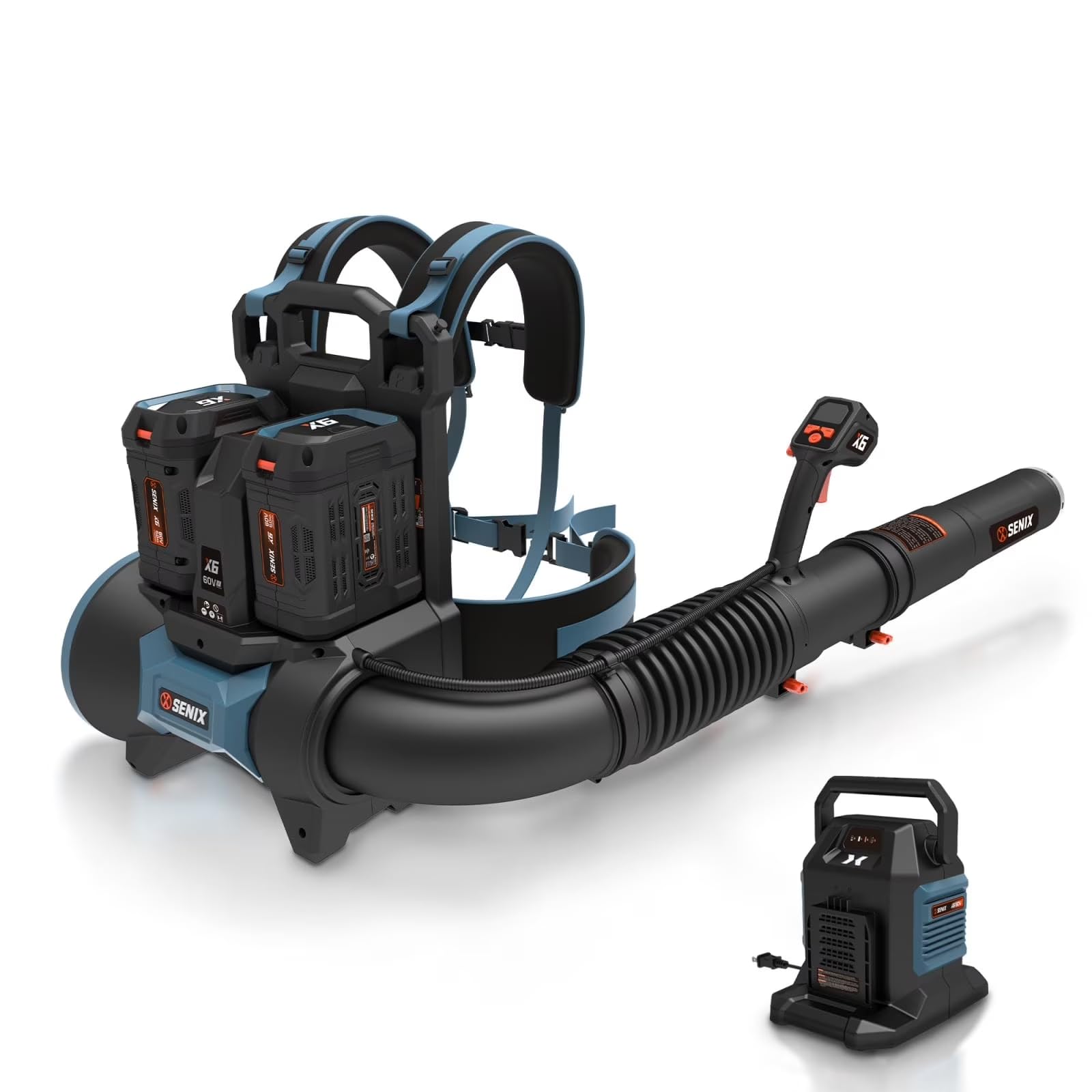 SENIX 60V Backpack Blower