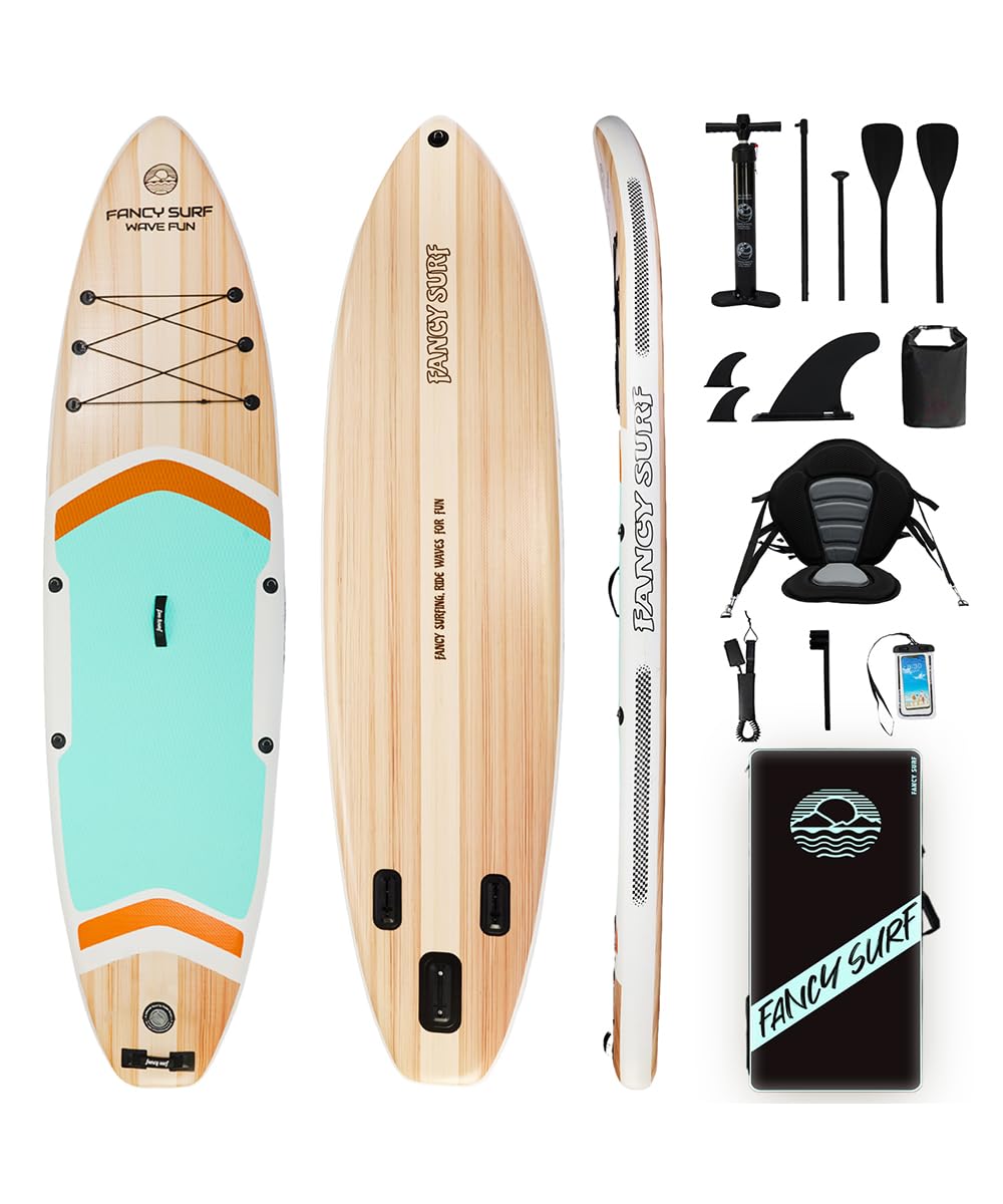 Tavola SUP gonfiabile 351x89 cm 200 kg z pompa, pinne, zaino, custodia impermeabile