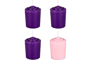 Mega Candles Unscented Advent Votive Candle