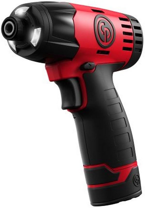 CP8818K 1/4" Cordless Impact Driver Kit, Red/Black