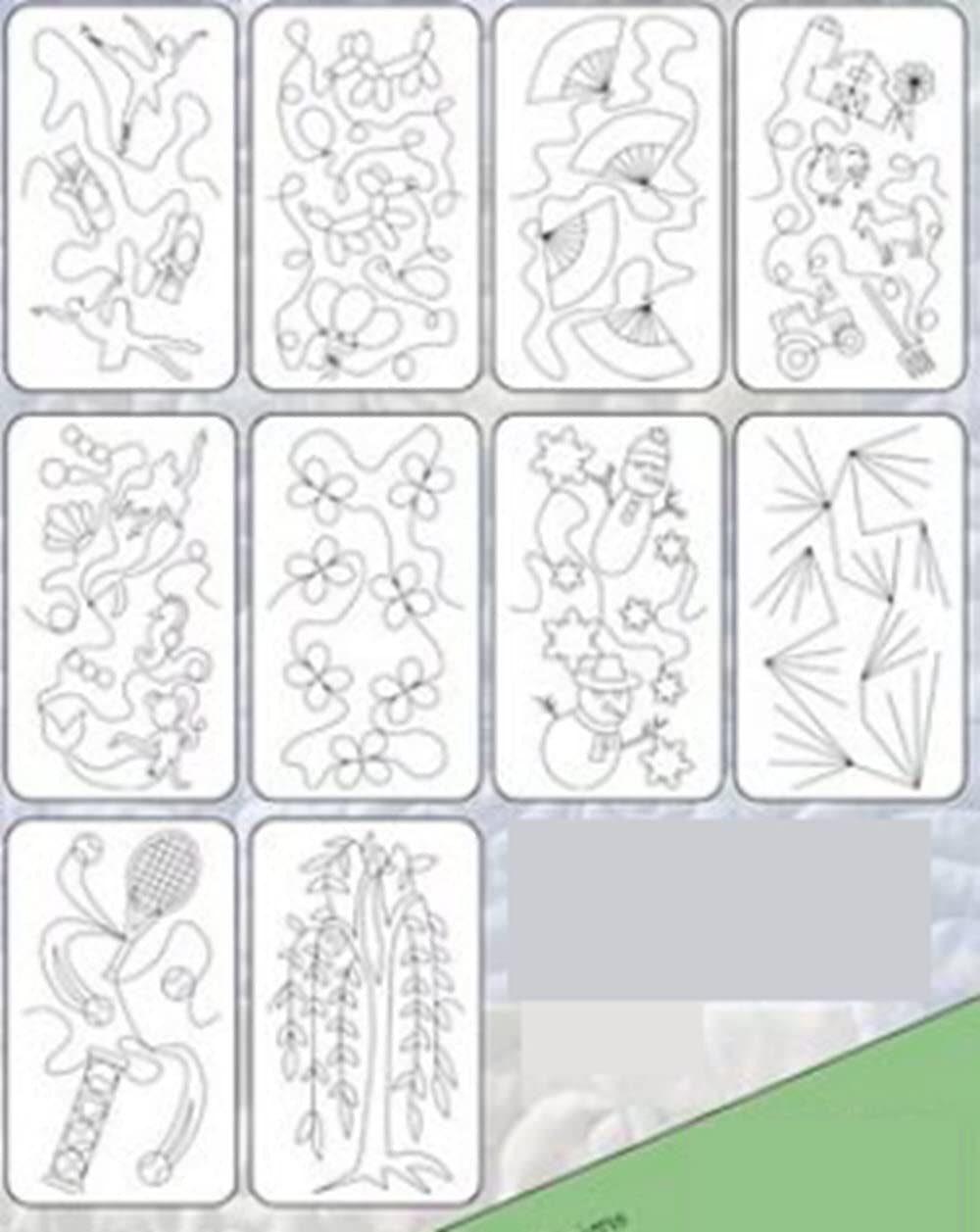 Amelie Scott DesignsEdge Quilting Expansion Pack 16 Pattern