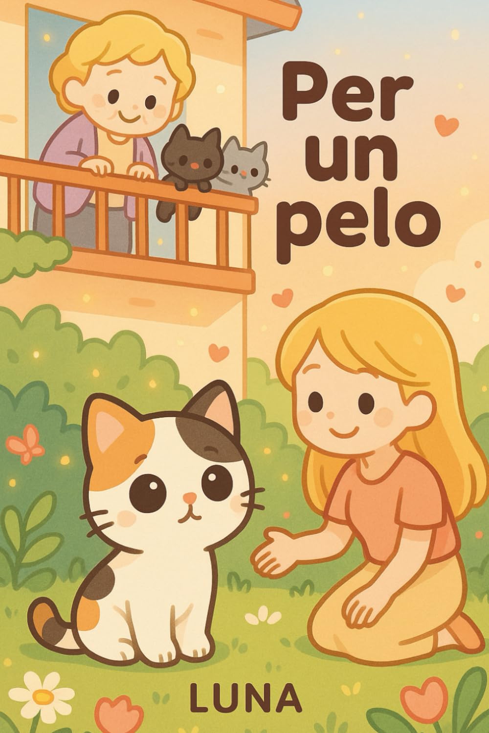 Per un Pelo: La storia vera di una gattina smarrita, raccontata da una bambina di 8 anni