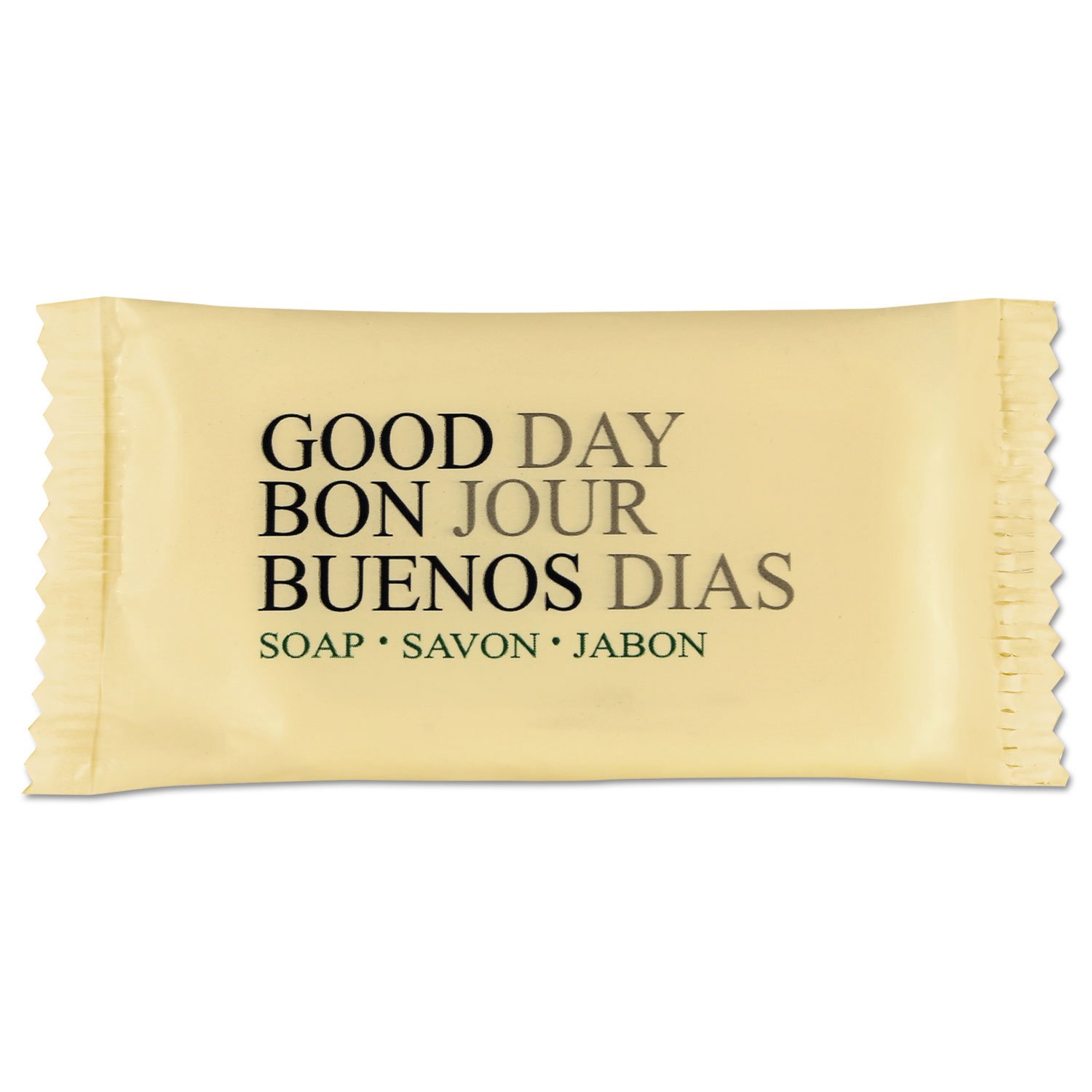 Good Day Amenity Bar Soap, Pleasant Scent, 0.75 Oz, Case of 1,000 ( 10 pack of 100 pieces)