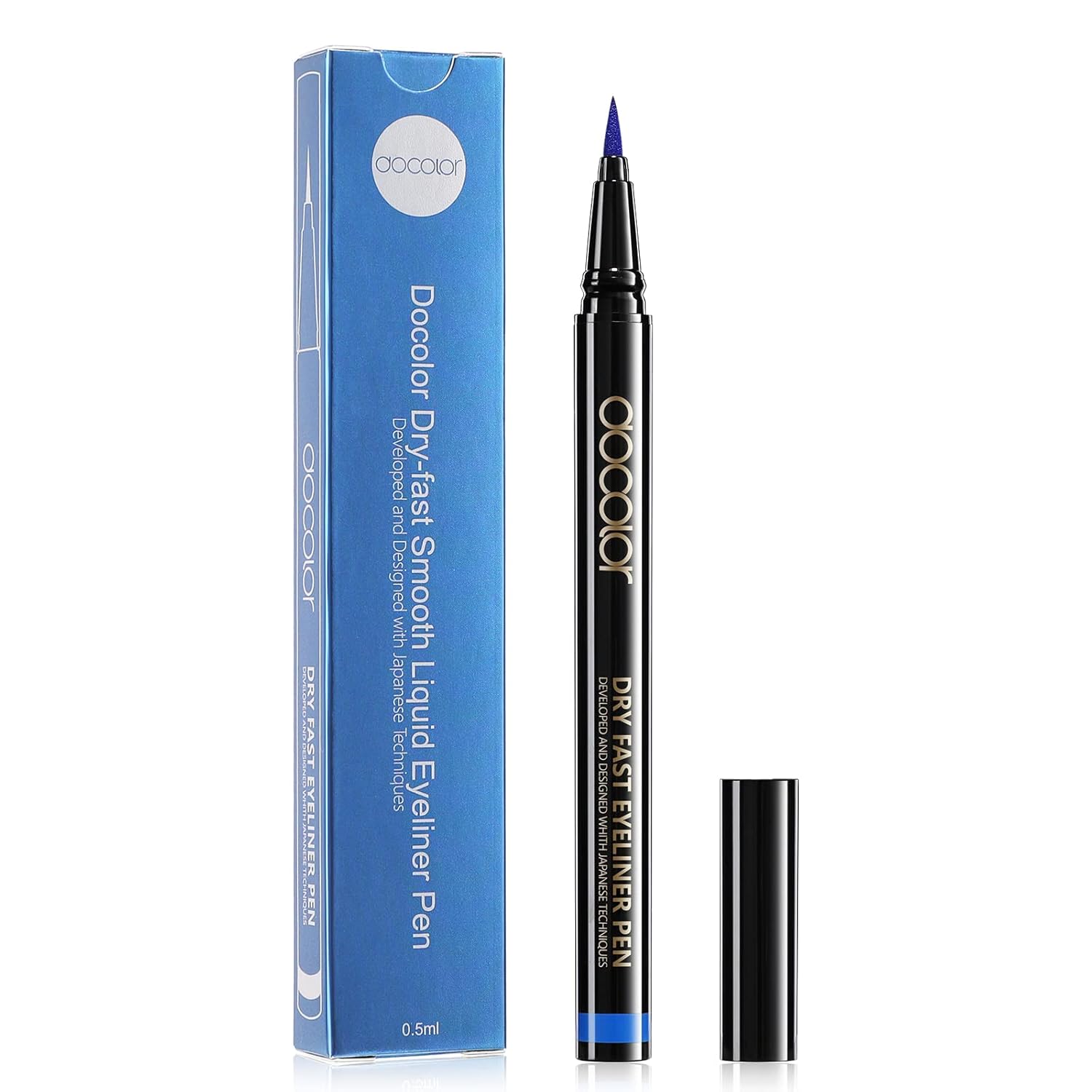 Docolor Waterproof Eyeliner Pen Super Slim Liquid Precise