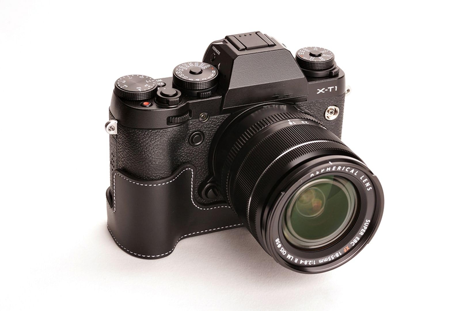 Étui Fujifilm X-T1 cuir noir pour protéger le boîtier des chocs - 8