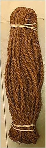 Cordel de jardín para atar tomates hecho de fibra de coco de alta calidad (fibra de cobre) longitud de pies de 0.197 in de diámetro, peso de 0.4