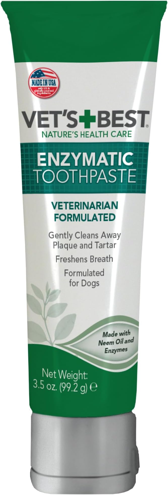 Vet’s Best Enzymatic Dog Toothpaste – Fresh Breath & Dental Care For Puppies & Dogs
