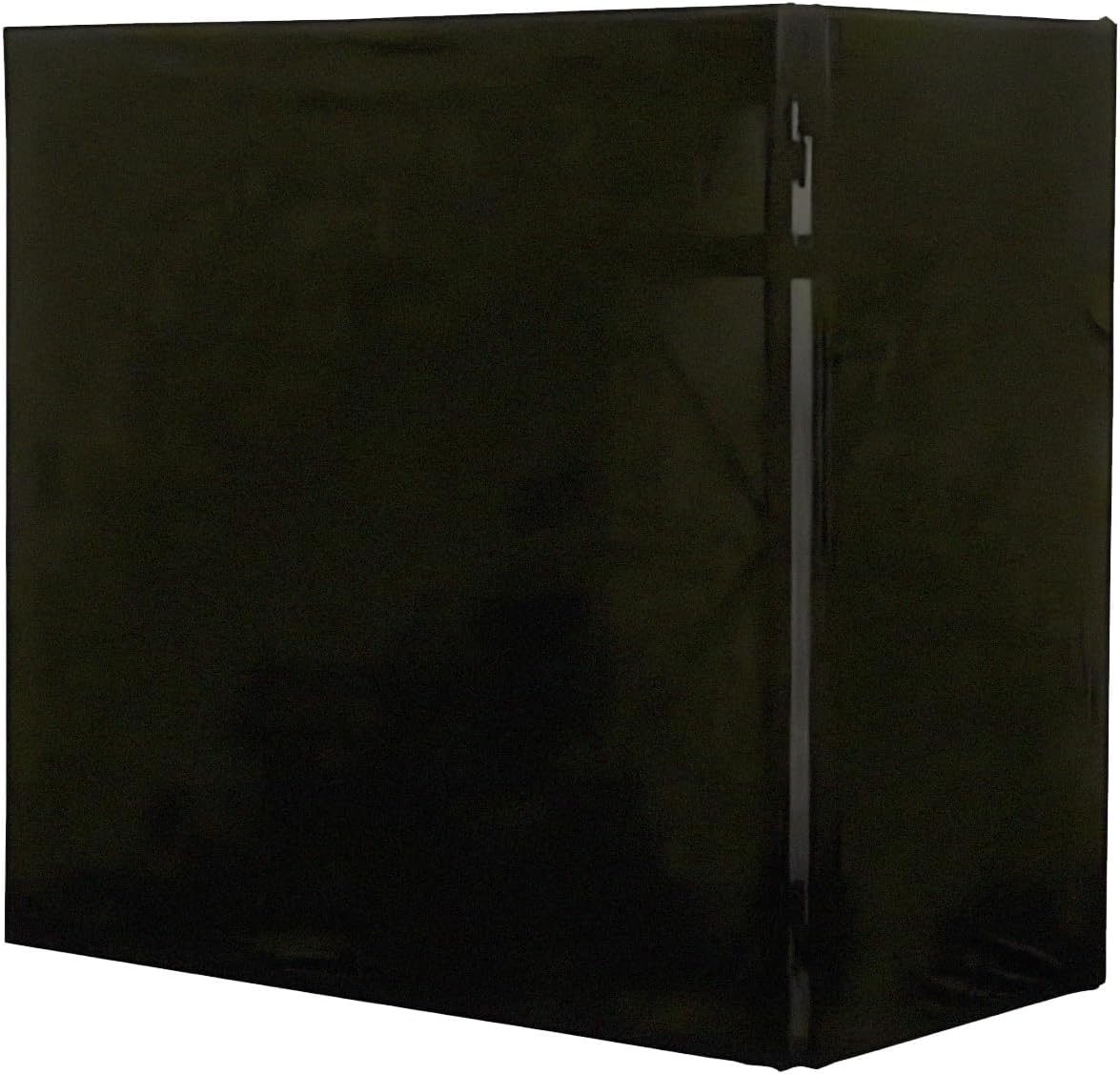 DYNAMI Portable DJ Display Stand Scrim,Oxford Cloth Scrim Cover For DJ Controller Stand,Dust and Sun Protection,Machine Washable (Black Scrim Only,47.6" L x 23.6" W x 45.3" H)
