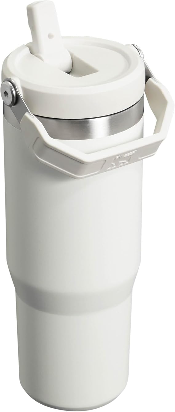 STANLEY IceFlow Flip Straw Tumbler Pipetli Termos Su Şişesi 0.89 Litre - Frost | Paslanmaz Çelik