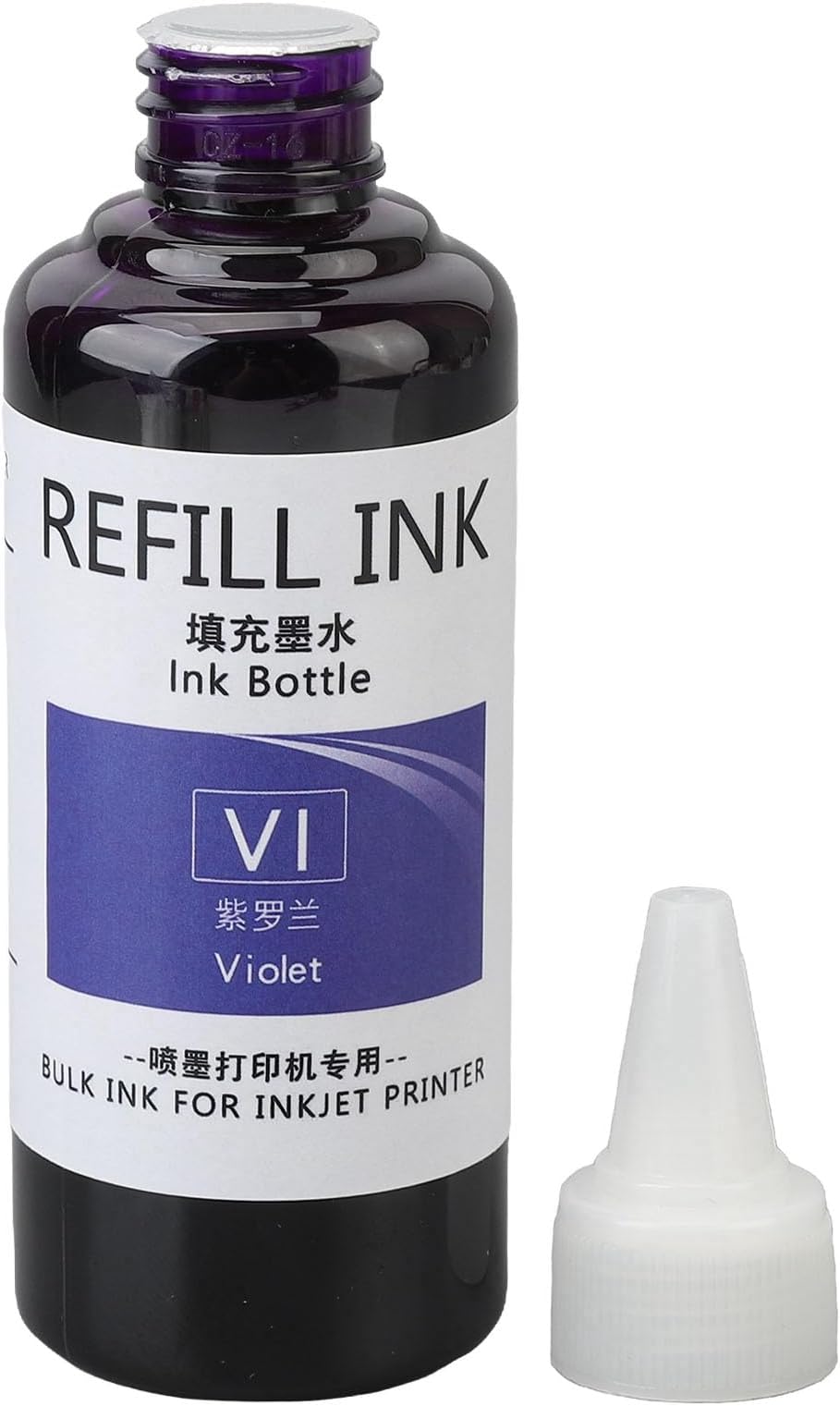 – CHICIRIS Self Inking Egg Dater Stamp Refill Ink Fast Drying High Adhesion for Business School Family 100ml (Purple)