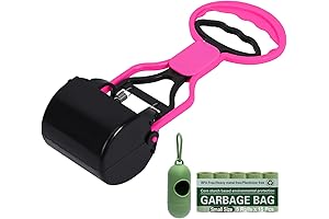 Child Short Handle Portable Outdoor Pet Poop Scooper for Small/Medium/Large Dog and Puppy