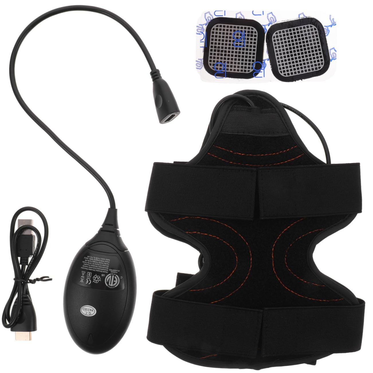 Cinturón adelgazante para brazos Mikikit reduce grasa localizada con control digital 8