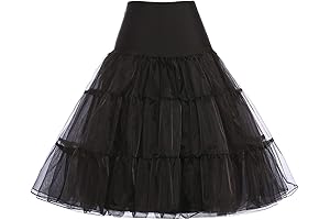 50s Petticoat Skirt Dresses for Women: Create a Ravishing Silhouette