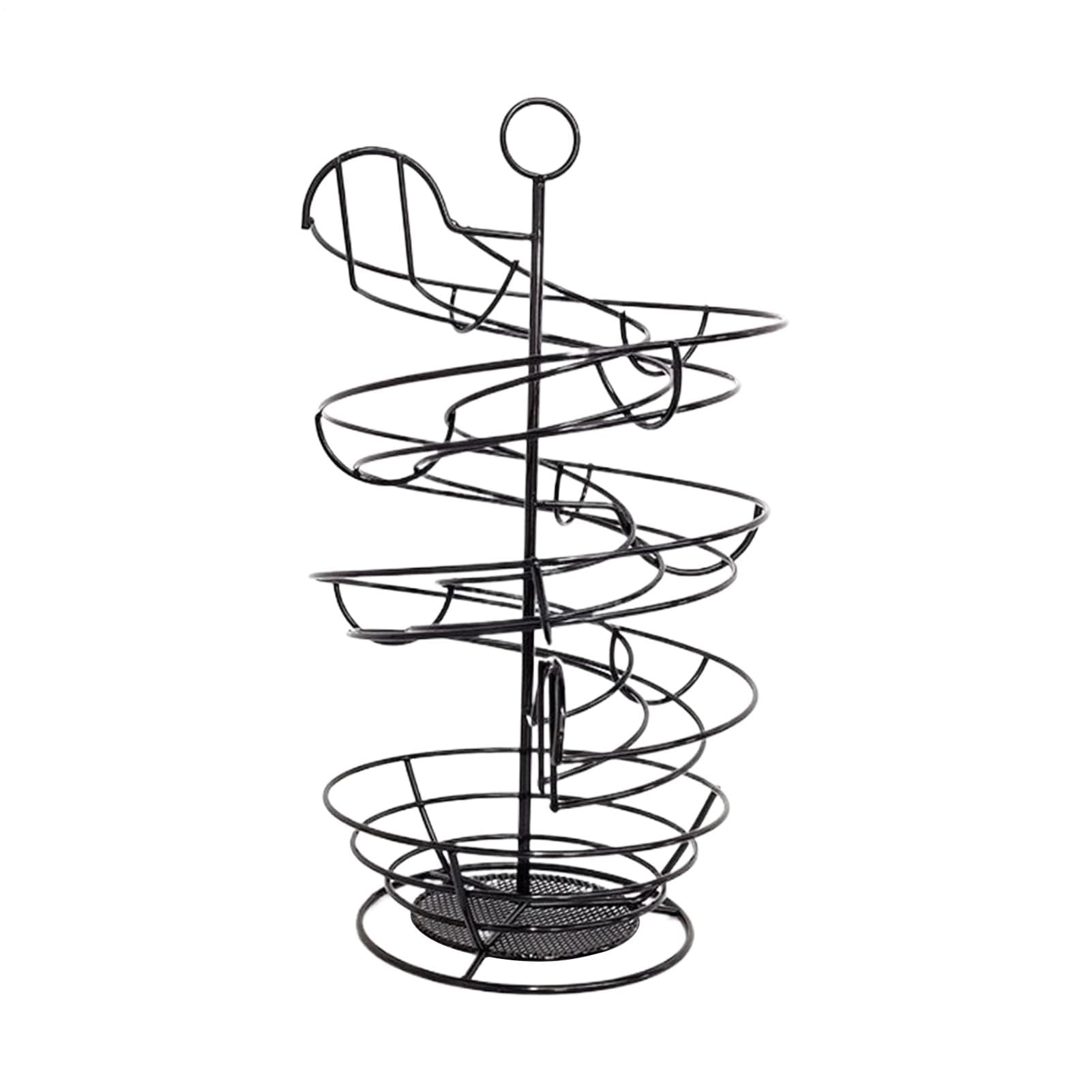 MRKU Cesta de Almacenamiento para Huevos de Cocina - Soporte metálico para exhibición de Productos Frescos para encimera, Carrito para el hogar/apartamento