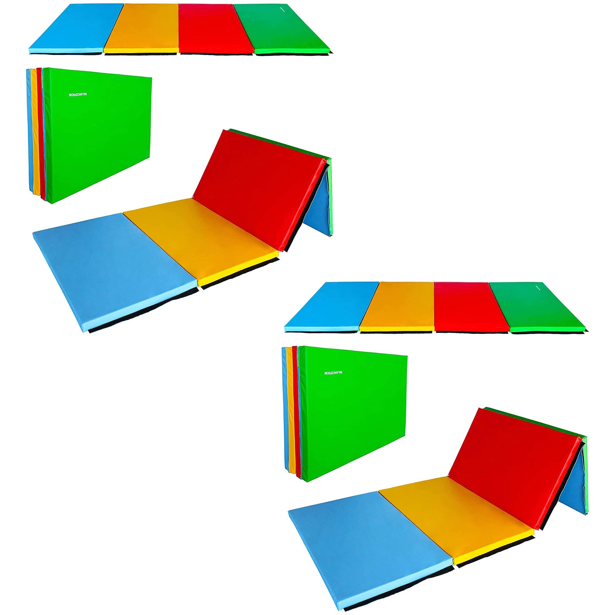Amazon.com: BalanceFrom 2-Pack 10x4 Feet 4-Panel Folding