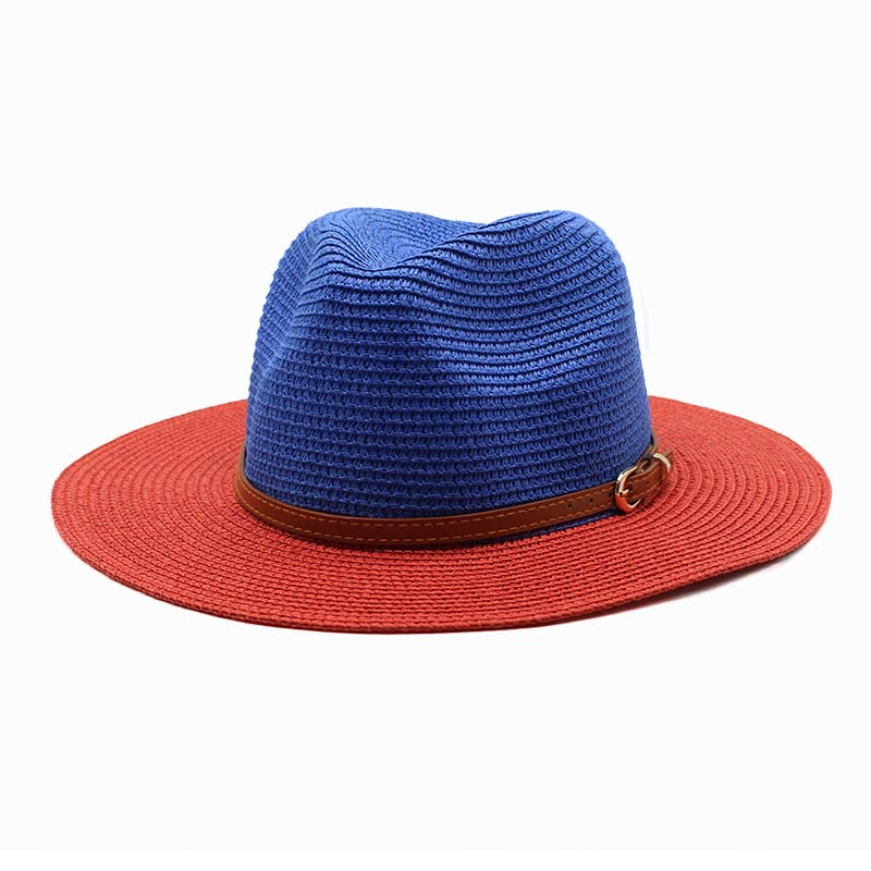 Chapeau de paille de style britannique contre les coups de soleil