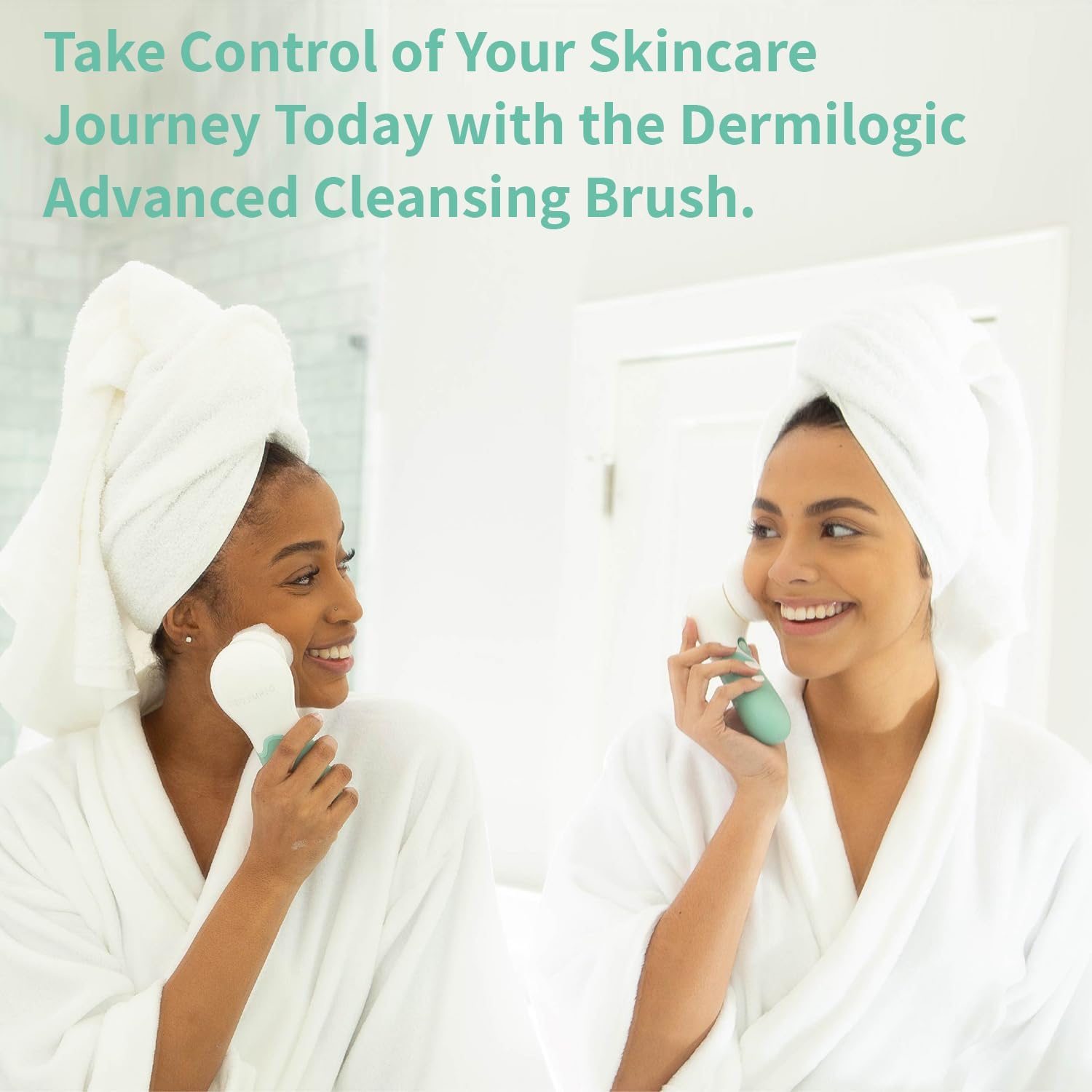 Advanced Facial Cleansing Brush, 2-in-1 Exfoliator Tool, Face Scrubber, Pore Cleaning Brush, Skin Care Device, Face Wash Brush, Facial Exfoliating Brush, Face Brush for Women and Men