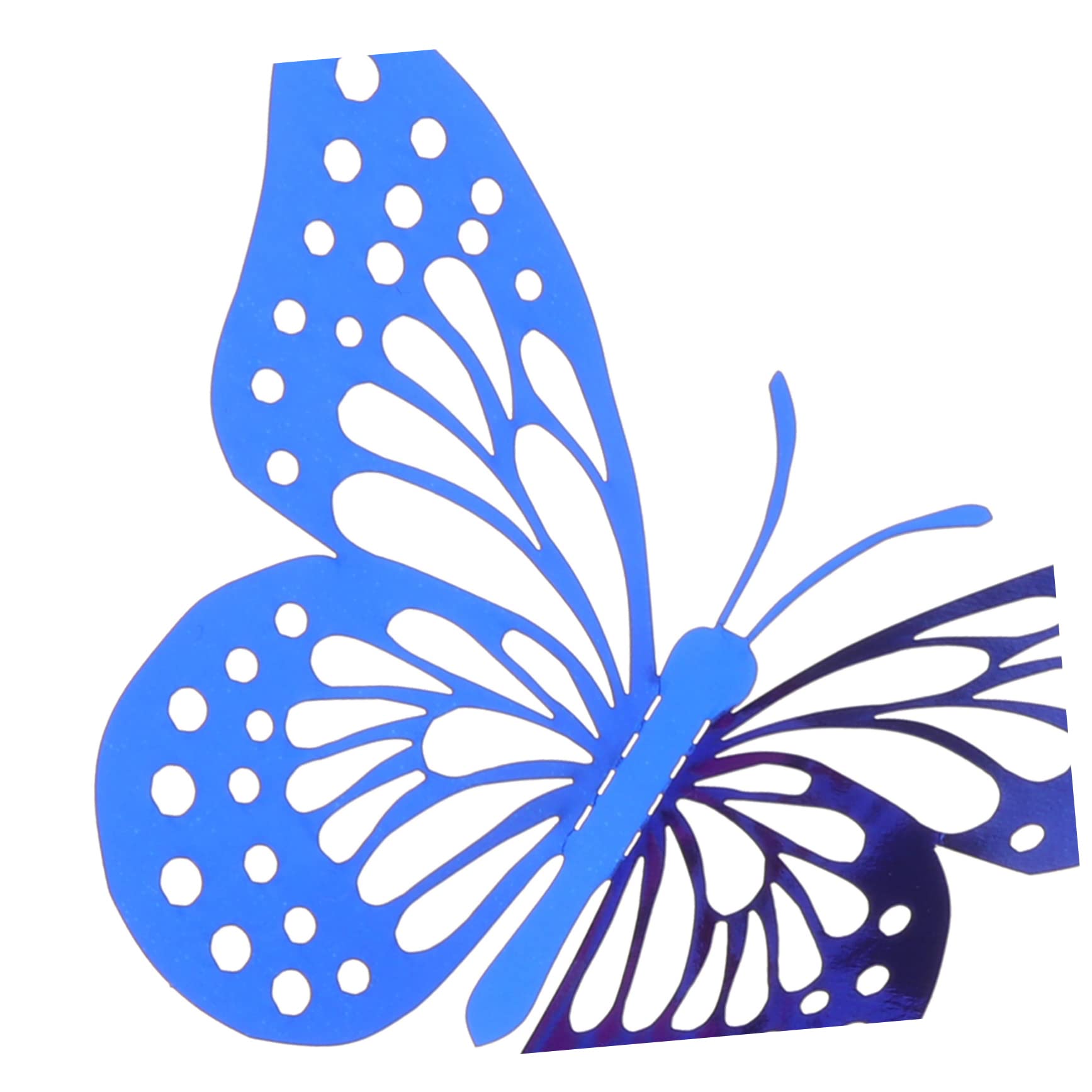 Uonlytech 300stücke Schmetterling Wandsticker Dekorative Aufkleber Für Schlafzimmer Hochzeiten Und Feste Hohles Design Für Kreative Wandgestaltungen Und Besondere Anlässe