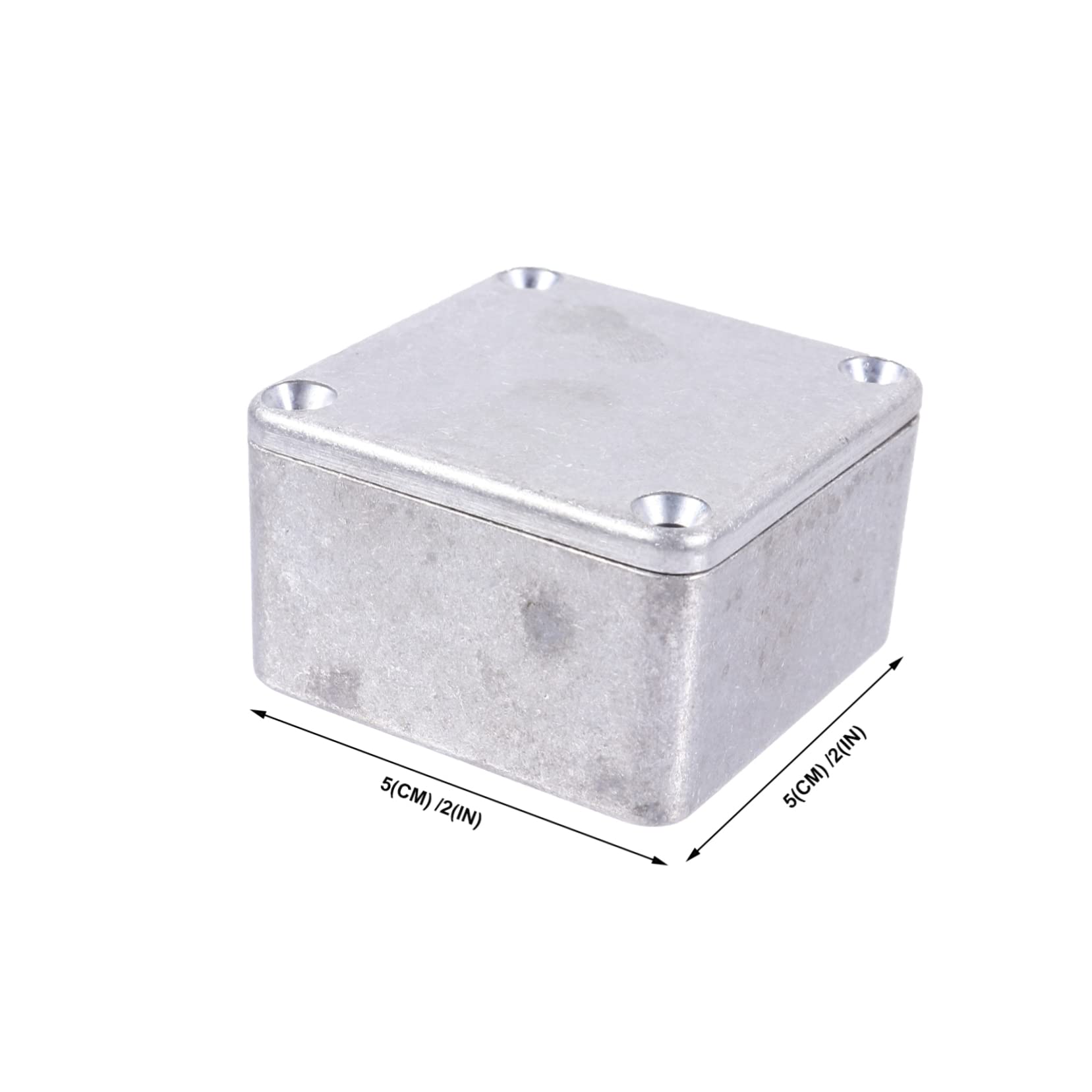 COSMEVIVI 3pcs Box Metal Guitar Pedal Enclosure Cnc Aluminum Case Box Case Guitar Effect Accessory Family-friendly Design