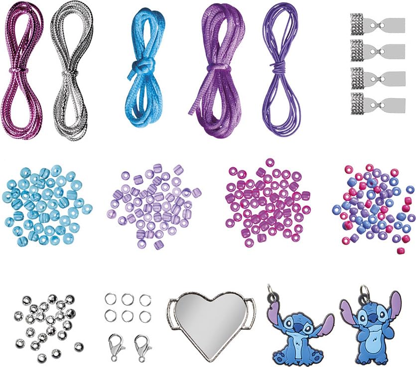 Totum Stitch Disney Charm Bracelet, Make Your Own Charm Bracelets, Arts and Crafts Jewelery Making for Kids Ages 5+ - Image 2