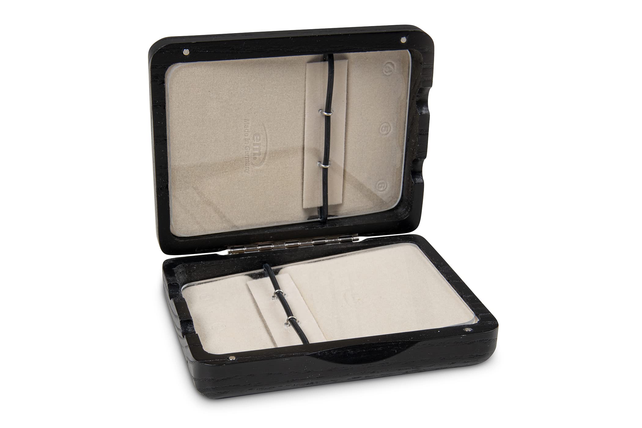 GEWA 751014 Astucci per Ance Sassofono Alto in Mib 6 Ance, Laccato, Nero