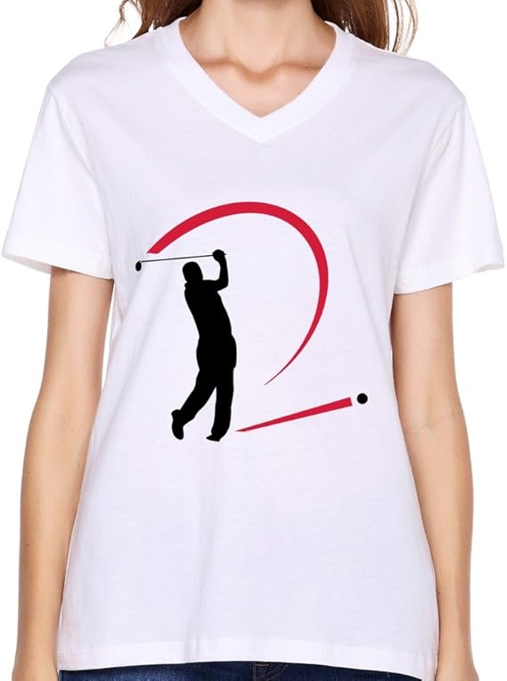 Golf Women's Cool Print Regular TShirts Clothing, Shoes