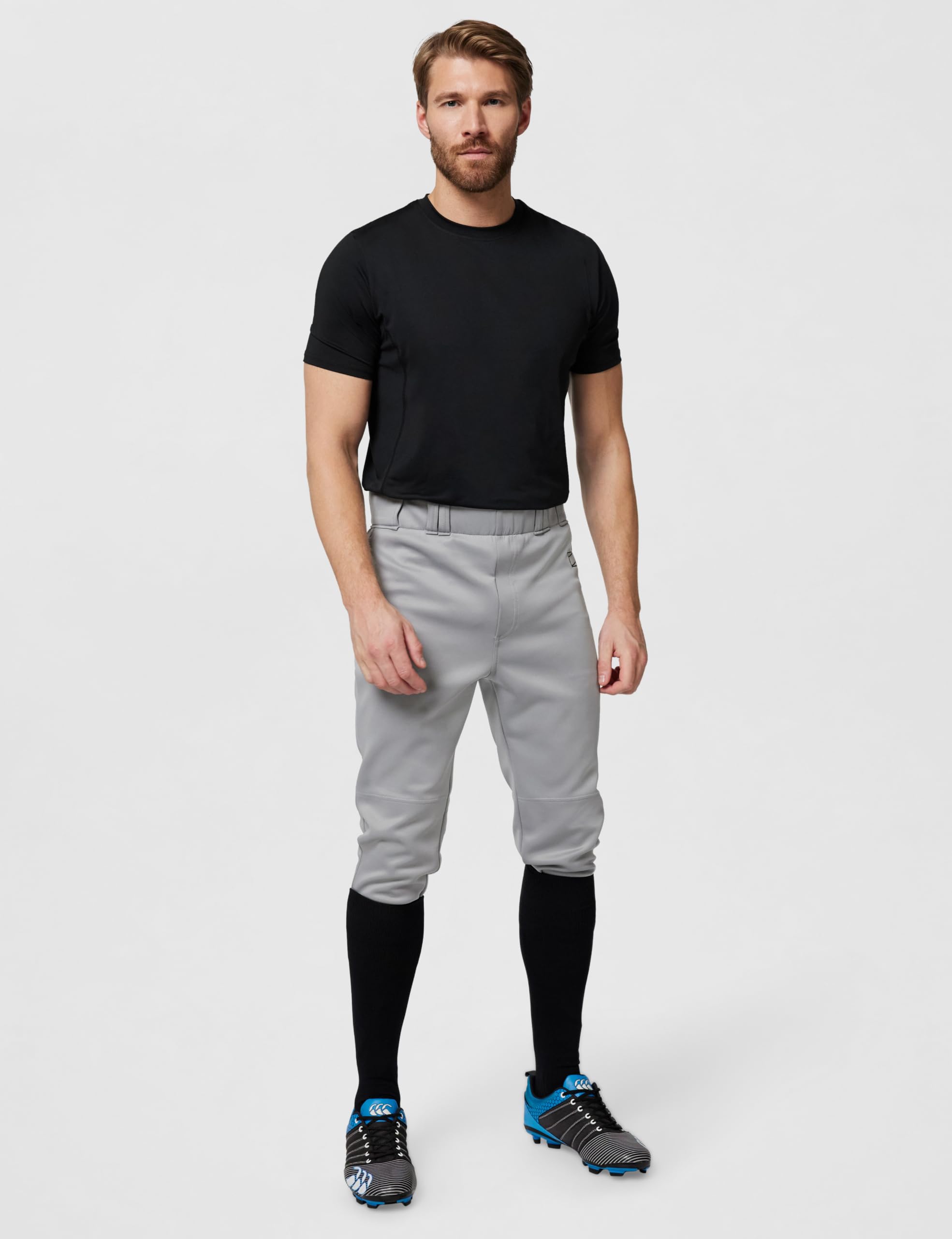 Rawlings Herren Hose Rawlings | Pro 150 Series Baseball Pant | Jogger Fit | Adult Sizes | Solid & Piped Options